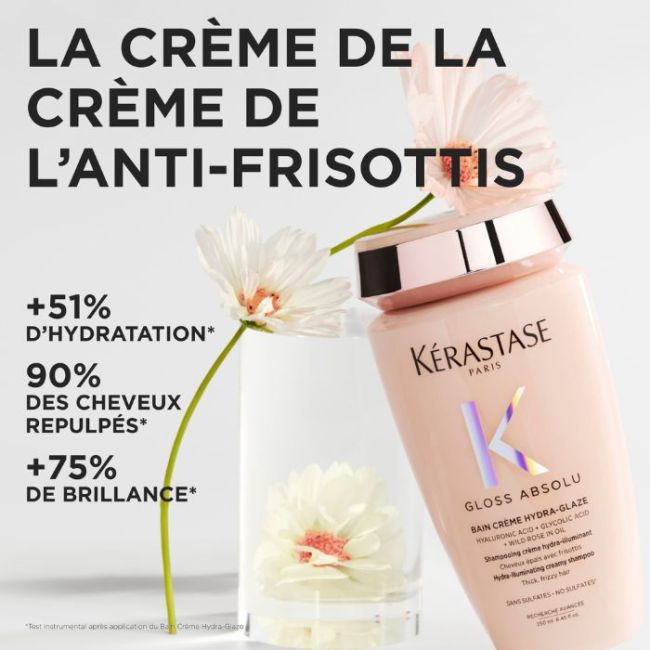 Bain crème Hydra-Glaze Gloss Absolu Kérastase 250ML