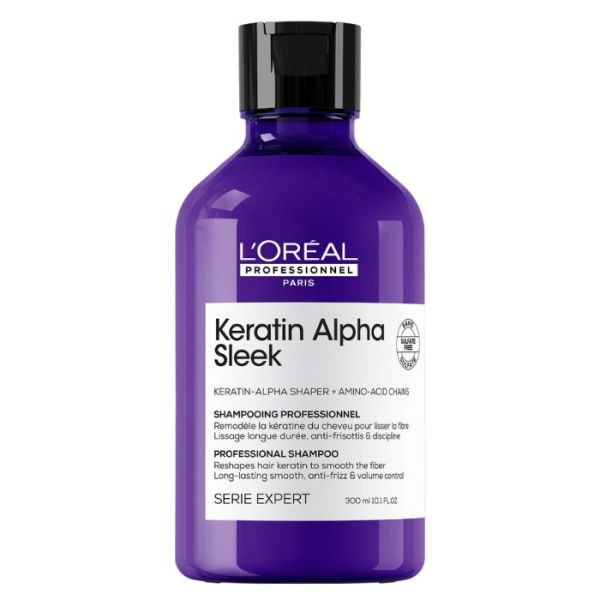 Shampooing Keratin Alpha Sleek L'Oréal Professionnel 300ML