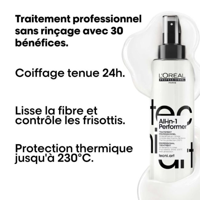 Spray Multi-bénéfices All-in-1 Performer Techni Art L'Oréal Professionnnel 190ML