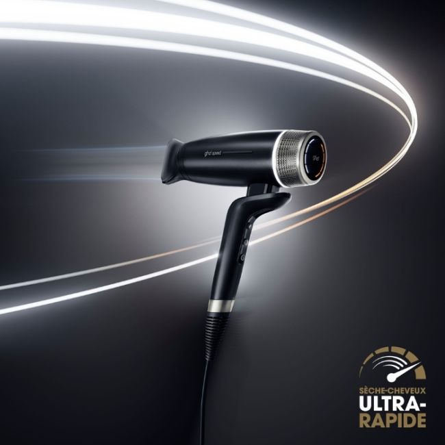 Sèche-cheveux ultra-rapide ghd Speed noir mat