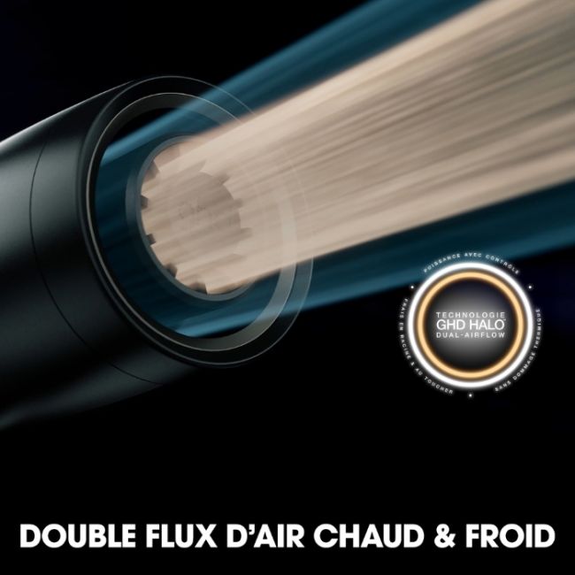 Sèche-cheveux ultra-rapide ghd Speed noir métallique