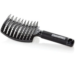 Flache Bürste SalonPro schwarz – Einfaches Entwirren und Föhnen