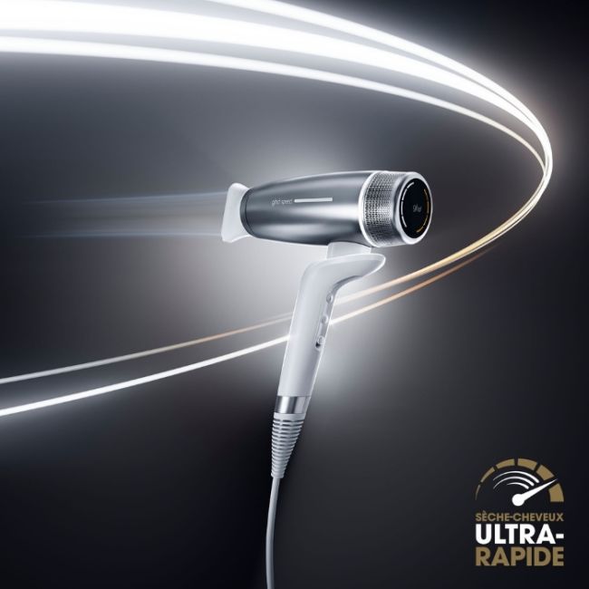 Sèche-cheveux ultra-rapide ghd Speed blanc