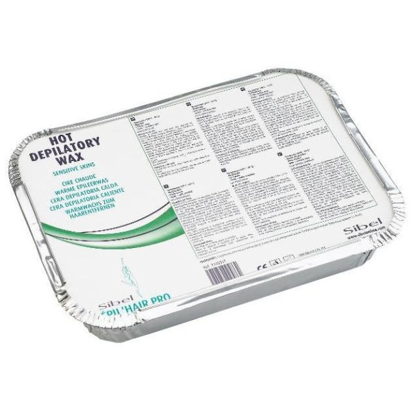 Vaschetta di cera verde - Pelli sensibili - 500 gr Vaschetta di cera verde - Pelli sensibili - 500 gr