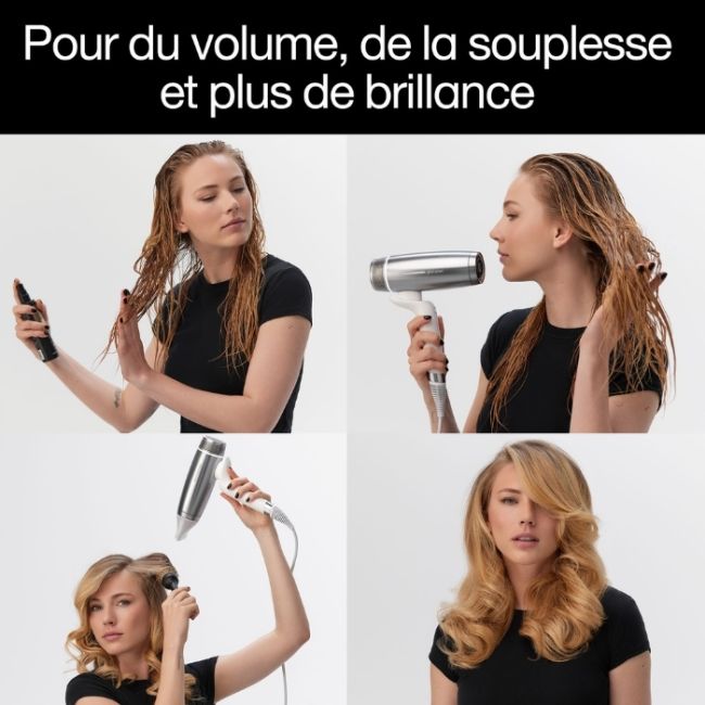 Embout concentrateur blanc ghd pour sèche-cheveux ghd speed