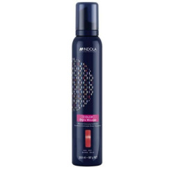 Mousse colorante coiffante vermelha Indola 200 ml – Cor e volume