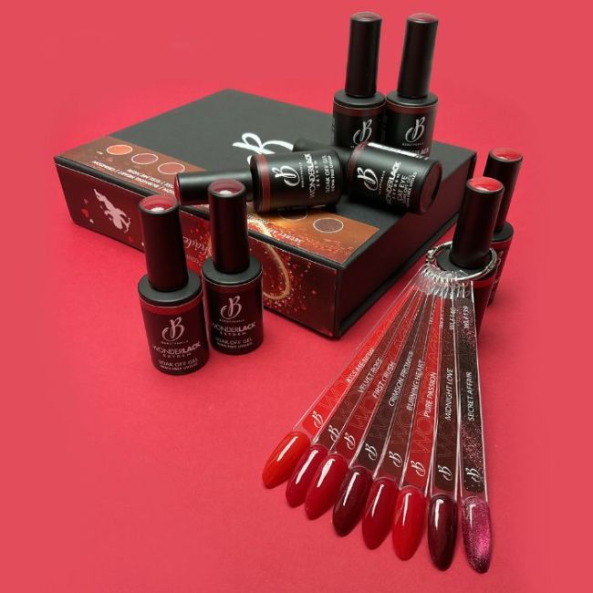 Semi permanent Wonderlack Hema Free Shades Of Love crimson promise Beautynails 8ML