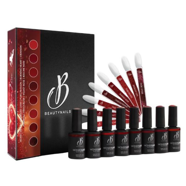 Coffret semi permanent Wonderlack Hema Free Shades Of Love 8x8ML