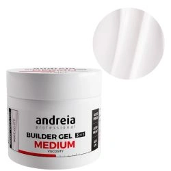 Gel di costruzione viscosità media Soft White Andreia 200g