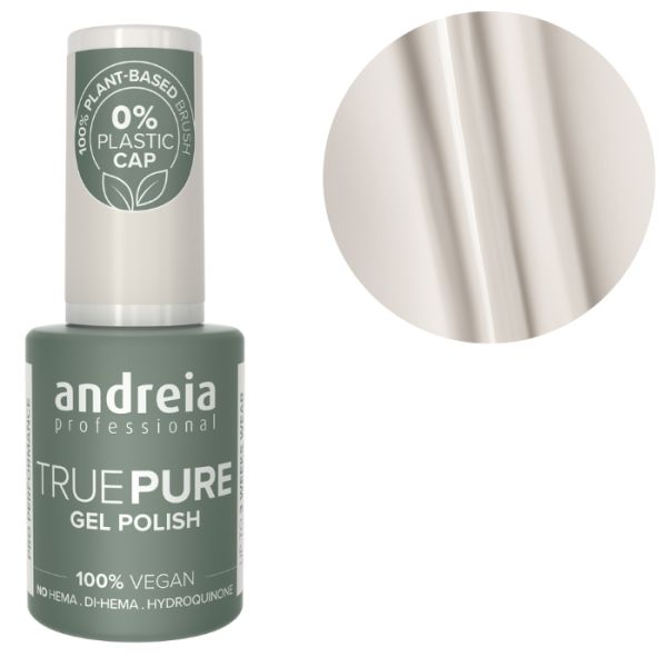 Semi-permanente nagellak zonder HEMA True Pure T02 Andreia 10,5ml