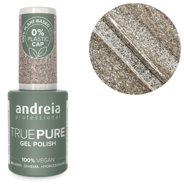 Semi-permanente vernis zonder HEMA True Pure T04 Andreia 10,5ml