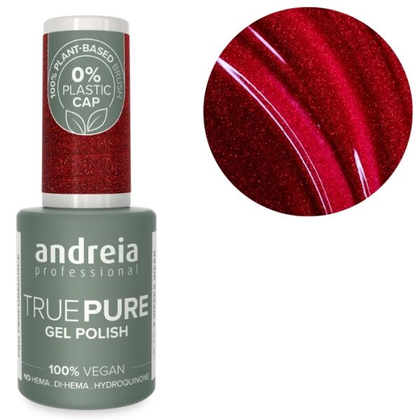 Semi-permanente vernis zonder HEMA True Pure T39 Andreia 10,5ml