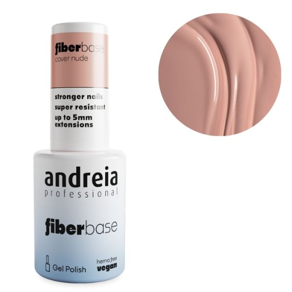 Cubierta de fibra base nude Andreia 10,5ml