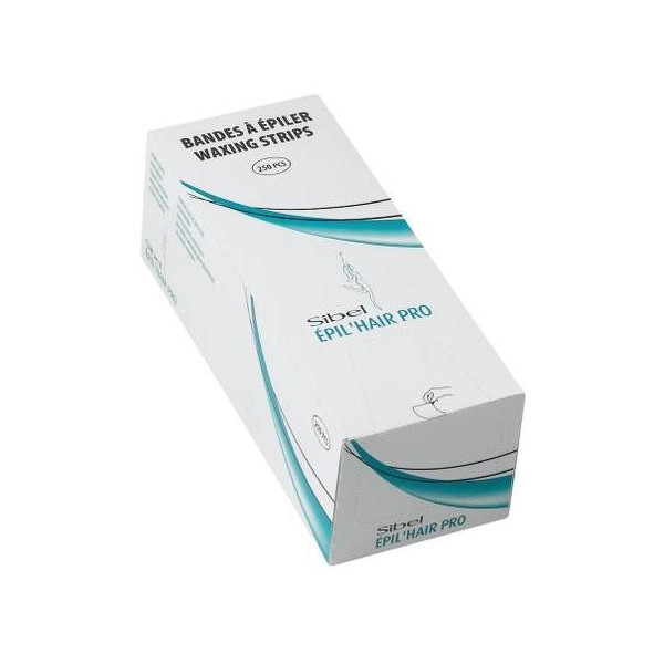 Strisce depilatorie in scatola distributrice x 250 fogli Strisce depilatorie in scatola distributrice x 250 fogli