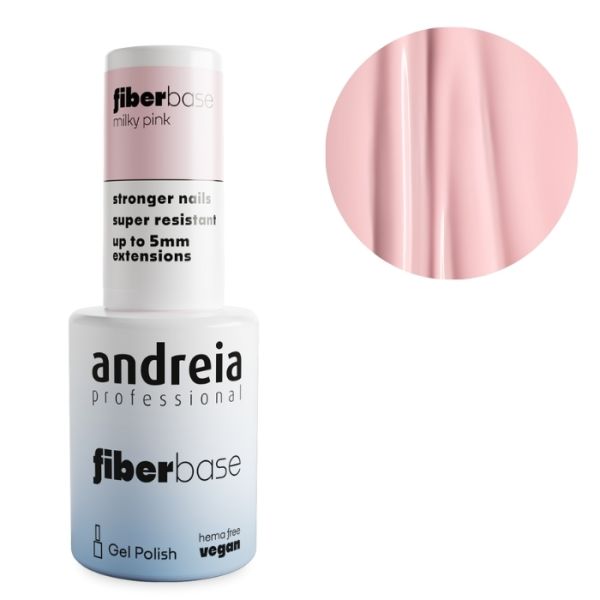 Faserbasis Milchig Pink Andreia 10,5ml