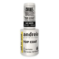 Top Coat All In One Shine Master Top Coat Extra Lucido Andreia 10,5ml
