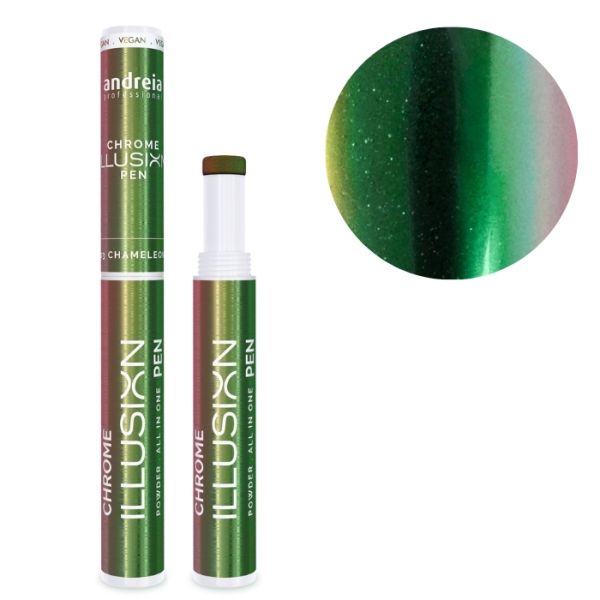 Caneta Stylo Effect Chromé Chrome Illusion Pen 03 Andreia 0,5g