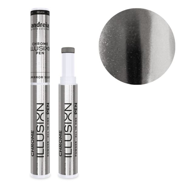 Caneta Efeito Cromado Chrome Illusion Pen 05 Andreia 0,5g