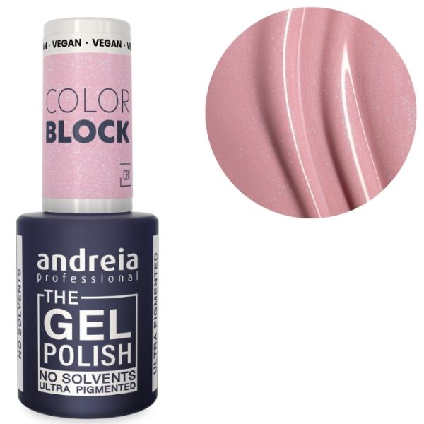 Semi-permanent nail polish The Gel Polish CB1 Andreia 10.5ml