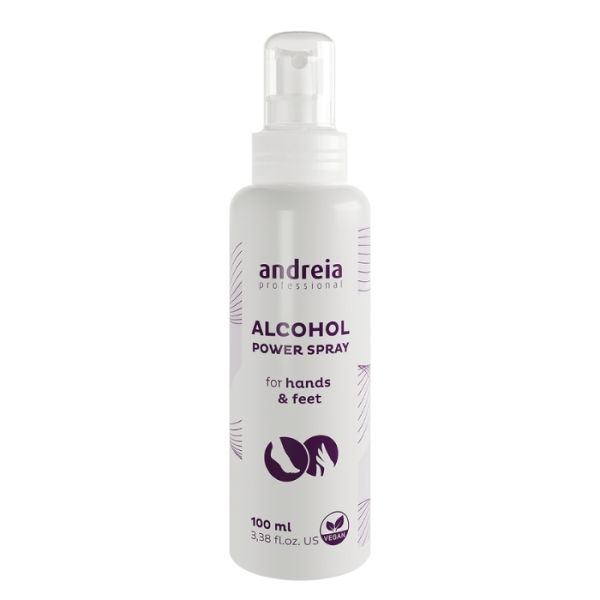 Spray mains et pieds Alcohol Power Andreia 100ml