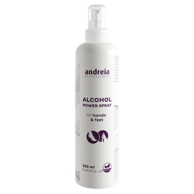 Spray voor handen en voeten Alcohol Power Andreia 250ml