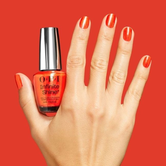 OPI Vernis Infinite Shine Vegan The New OPIcons Shock Em Orange 15ML