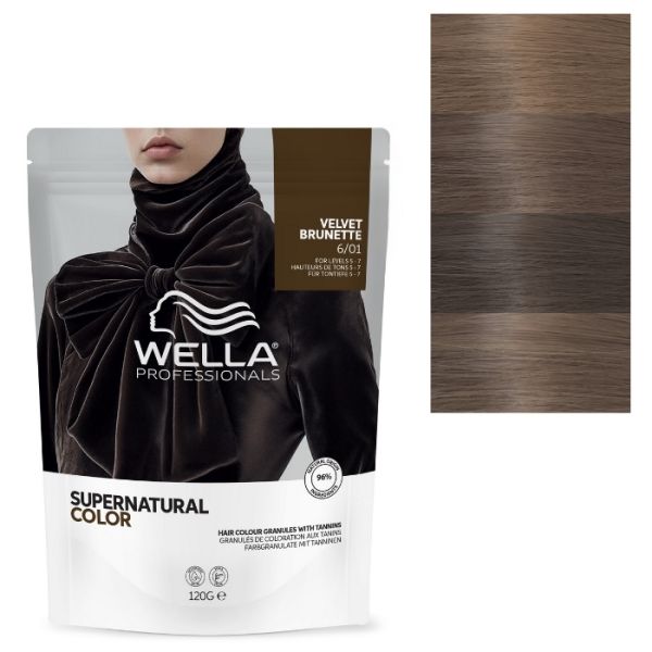 Natuurlijke kleur Supernatural Color Donker Natuurlijk Asblond 6/01 Wella 120g