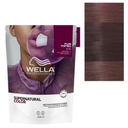 Coloration naturelle Supernatural Color Châtain Acajou Violine 4/56 Wella 120g