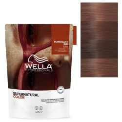 Coloração natural Supernatural Color Castanho Claro Acajou Cobreado 5/54 Wella 120g