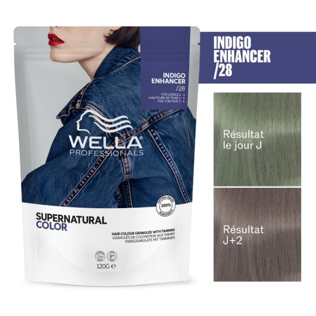 Coloração natural Supernatural Color Mat Perlé (azul-esverdeado) /28 Wella 120g