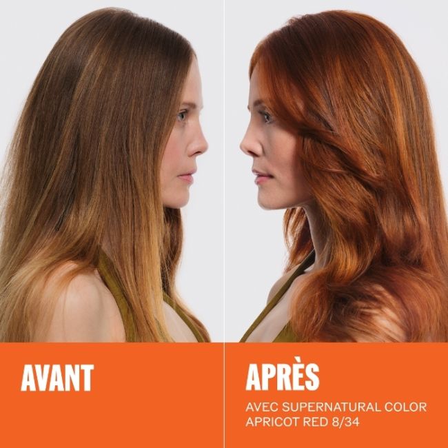 Natural hair dye Supernatural Color Medium Copper Mahogany Blonde 7/45 Wella 120g