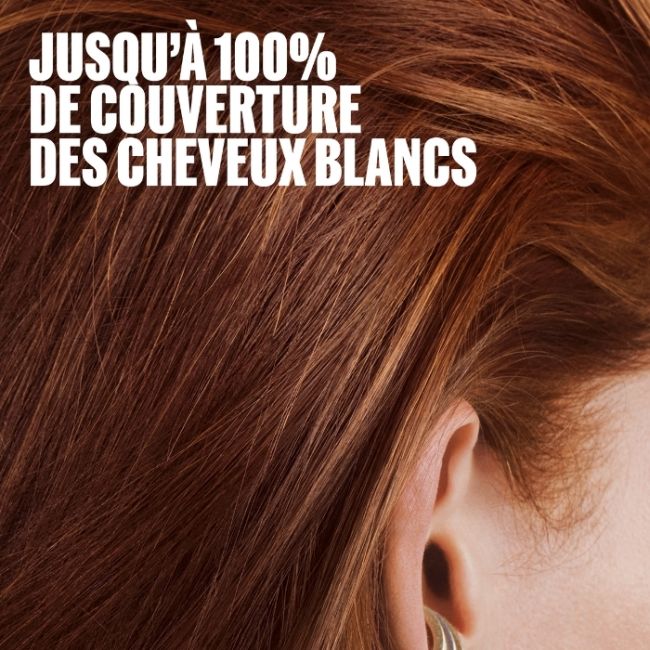 Coloração natural Supernatural Color Louro Médio Acobreado Marrom 7/45 Wella 120g