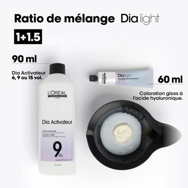 Gloss Dia Light 10.32 Very Very Light Golden Iridescent Blonde Milkshake L'Oréal Professionnel 60ml