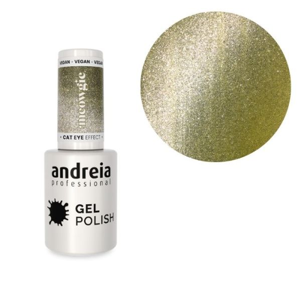 Smalto Gel Semi-Permanente Cat Eye MC5 Andreia 10,5ml