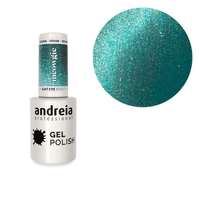 Semi-permanente vernis Gel Polish Cat Eye MC6 Andreia 10,5ml