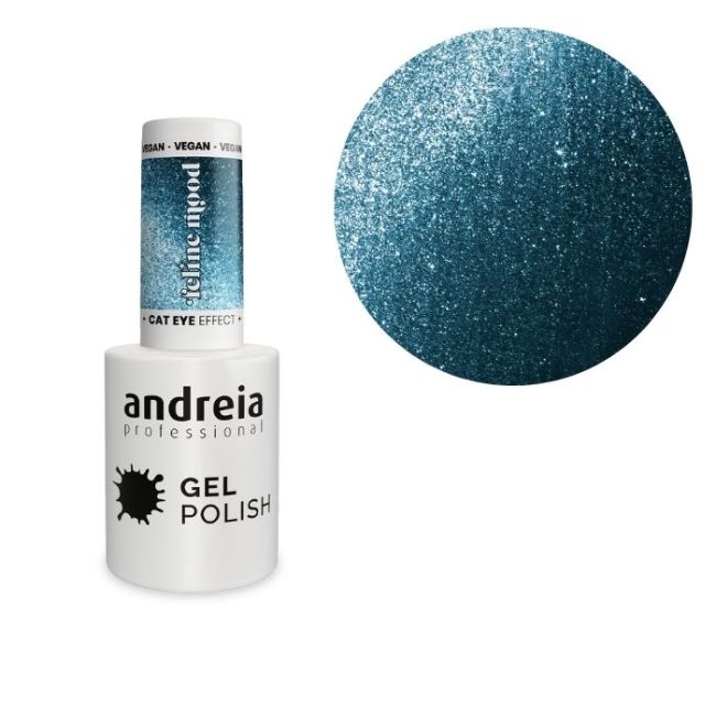 Esmalte semipermanente Gel Polish Cat Eye FE5 Andreia 10,5ml