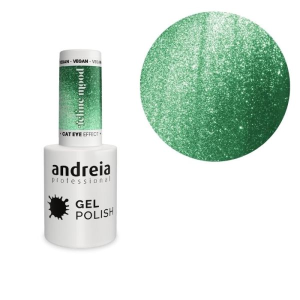 Semi-permanente vernis Gel Polish Cat Eye FE6 Andreia 10,5ml