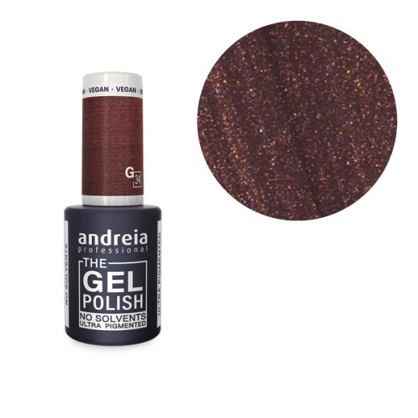 Verniz semi-permanente The Gel Polish G34 Andreia 10,5ml