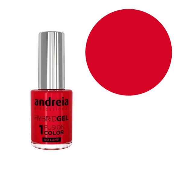 Gel-effect nagellak zonder lamp Hybrid Gel H43 Andreia 10,5ml