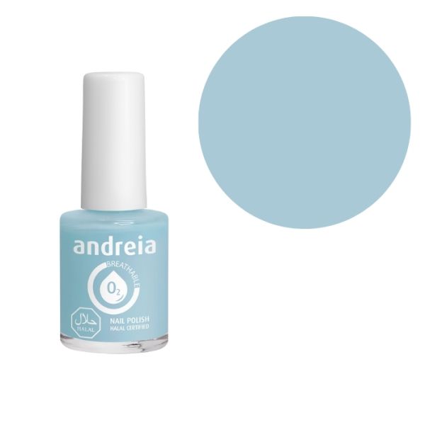 Vernis à ongles respirant certifié Halal B3 Andreia 10,5ml