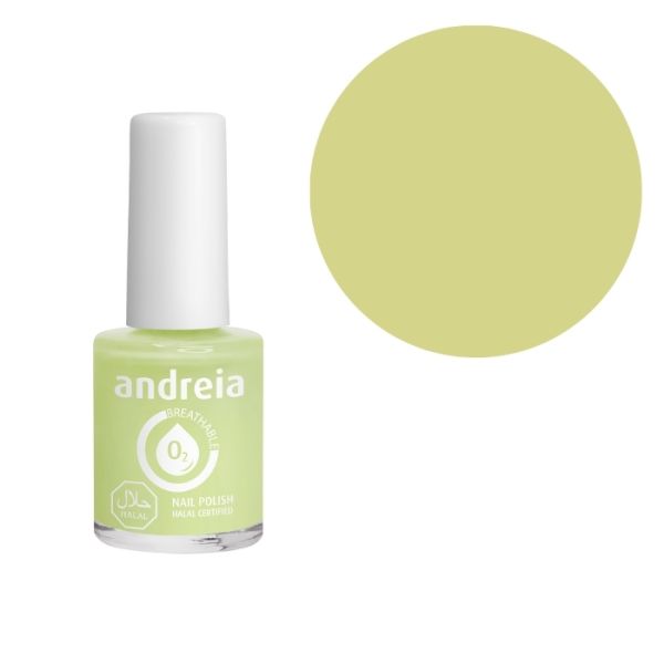 Smalto per unghie traspirante certificato Halal B4 Andreia 10,5ml