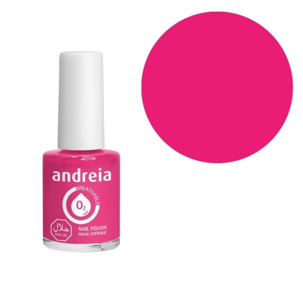 Esmalte de uñas transpirable certificado Halal B8 Andreia 10,5ml
