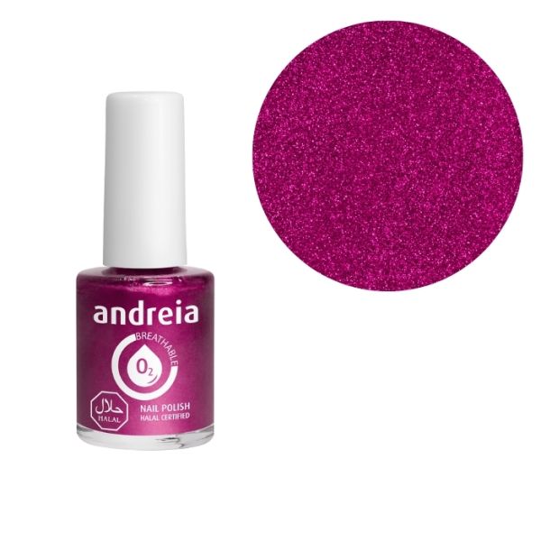 Esmalte de uñas transpirable certificado Halal B11 Andreia 10,5ml