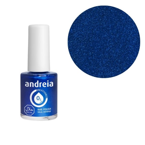Esmalte de unhas respirável certificado Halal B13 Andreia 10,5ml