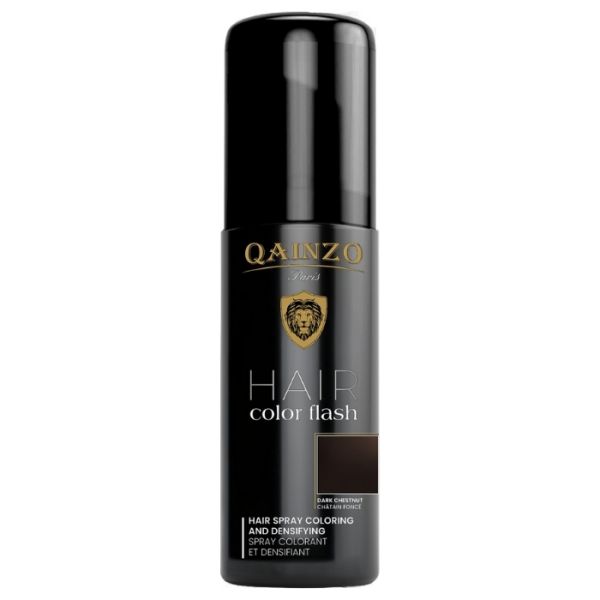 Spray colorante Color Flash Castanho Escuro Quainzo 150ml