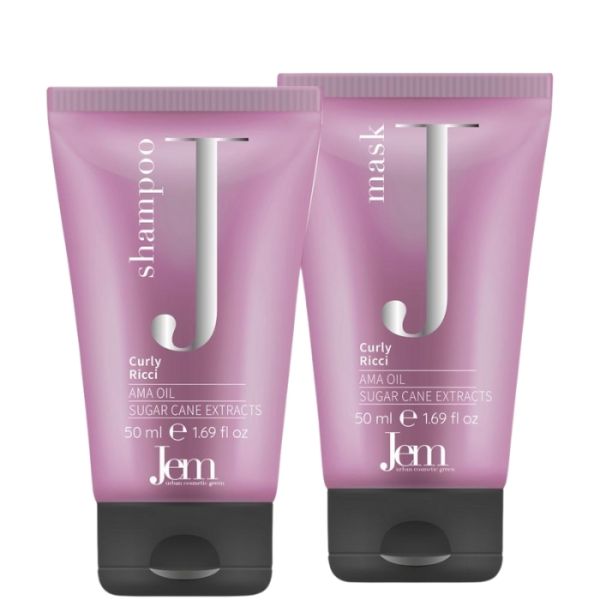 mini kit shampoing et masque Jem Curly Kaypro 100ml
