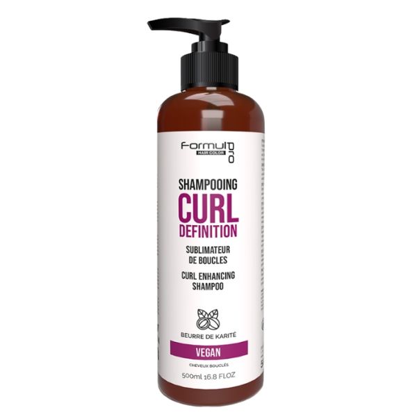 Shampooing cheveux bouclés Curl Vegan Formul Pro 500ml