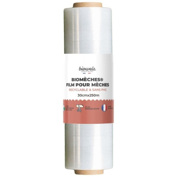Cellophane prédécoupé sans PVC 30cm x250m Biowels