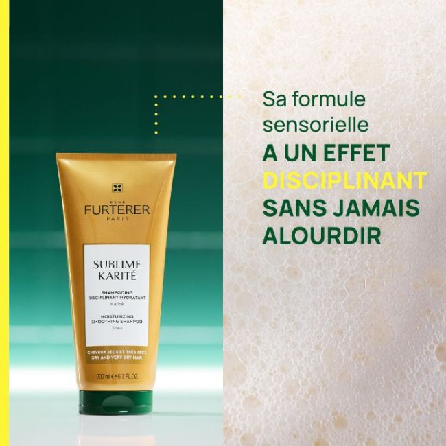 Shampooing disciplinante idratante Sublime Karité René Furterer 500ml