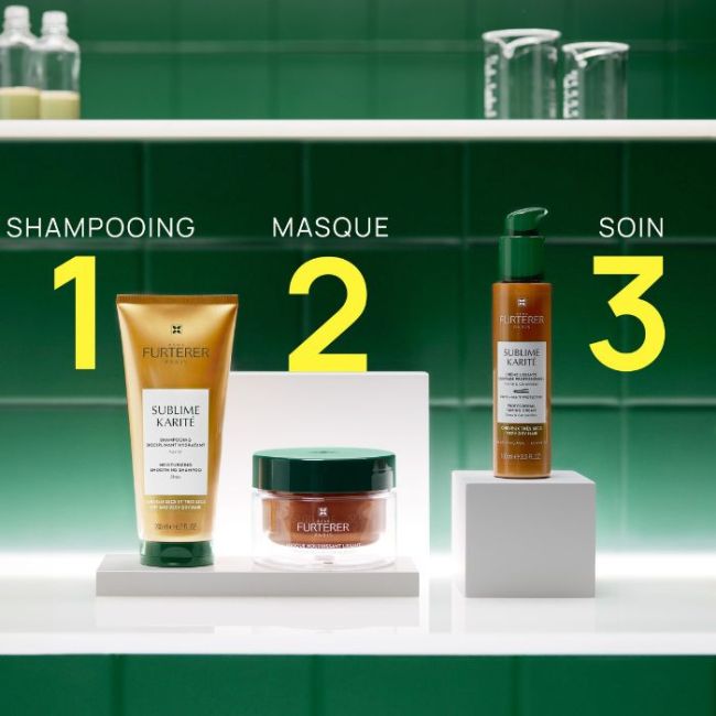 Shampooing disciplinant hydratant Sublime Karité René Furterer 500ml